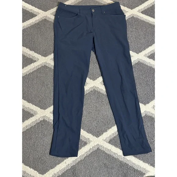 NWT New Dockers Signature Khaki Classic Fit Pants Men's 34x38 Navy Big and Tall - Picture 1 of 6